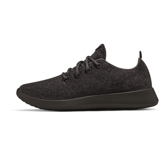 Women's Wool Runner, Natural Black
