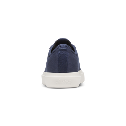 Men's Canvas Pipers, Deep Navy (Natural White)