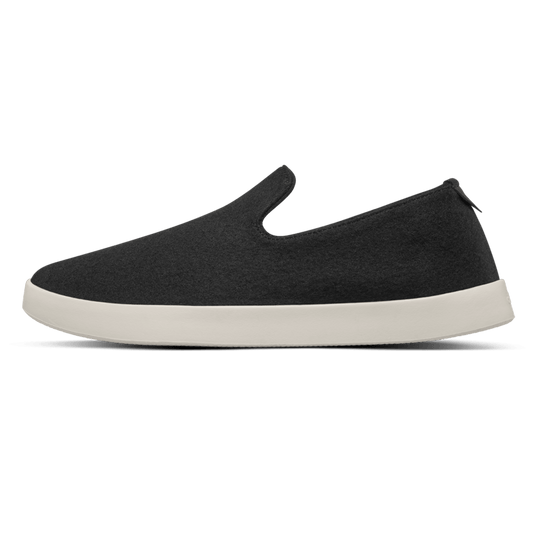 Men's Wool Lounger, True Black (Cream)